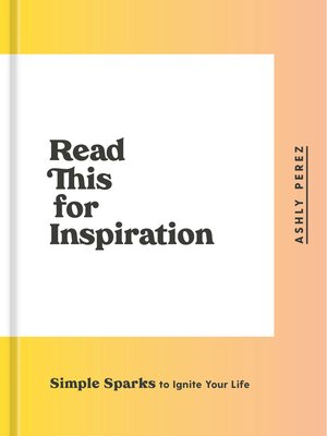 Read This for Inspiration - ebook